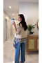 Milasa Stone Oversize Crop Jacket - 2