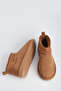 Women's Fur Lined Daily Boots Pasep Light Tan Suede - 7