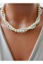 Necklace - White -
