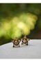 Star Earrings - Bronze Color - - 2