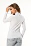 Women's Lycra Turtleneck Long Sleeve Bodysuit - Flexible and Comfortable Basic - 5