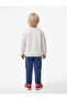 Long Sleeve Crew Neck Print Detail Sweatshirt - 4