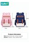 Kids School Bag, Children School Backpack, Elementary School Bags with Compartments & Reflective Strip, Waterproof Book Bag for Primary School Students Boys and Girls, Large Capacity & Lightweight - 8