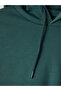 Vizyon New Season Green Long Sleeve Men's Thick Hoodie - 7