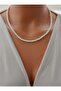 Necklace - White -