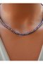 Crystal Quartz Necklace - Multi-Colored - 2