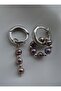 Pearl Earrings - Silver Color - - 2