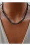 Labradorite Necklace - Multicolored - - 3