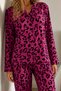 Women's Bürümcük Full Length Lilac Pajama Set - 3