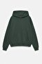 Kapüşonlu boxy sweatshirt - 6