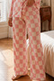 Women's Relax Fit Button Pink Pajama Set - 4