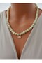 Necklace - White - - 4