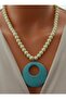 Necklace - White -