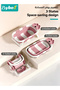 10PCS Baby Bath Tub, Collapsible Baby Bathtub with Temperature Sensing + Soft Bath Cushion + Anti-Slip Support Legs + Shower Cap + Ocean Balls *3 + Duckling toys *4, Portable Travel Bathtub for Newbor - 5