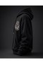 Oversize Astronaut Printed Hooded Sweatshirt – Unisex - 3
