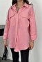 Pink Gabardine Shirt - 2