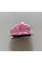 Pack of 2 Pink Colored Moving Star Sequin Girl's Cloud Shaped Crocodile Tooth Buckle - 4