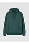Vizyon New Season Green Long Sleeve Men's Thick Hoodie - 5
