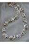 Necklace - White - - 2