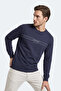 Garret Men's Navy Blue Sweatshirt - 4