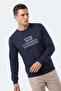 Garvan Men's Navy Blue Sweatshirt - 4