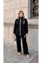 Women's Plus Size Long Sleeve Zipper Detailed Tracksuit Set 8297-27