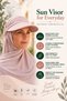 Flexible Sun Visor Cap Removable Green Color - 5