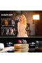 لوحة إضاءة فيديو LED بـ 192 مصباح، 20 واط، رفيعة للغاية، ثنائية اللون، قابلة للتعتيم، إضاءة ناعمة لكاميرات DSLR مع مدى 8000 متر - 4