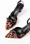 Zri̇n-005 Leopard Daily 7 cm Heeled Shoes - 4