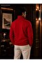 Men's Half-Zip High-Neck Long-Sleeve Sweatshirt - 3
