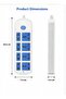 8 Meter Extension Power Strip with Universal Sockets – Long Cable Power Strip - 3
