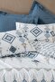 Bohemian Double Duvet Cover Set Talora Indigo - 2