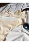 Women's Ribbed Bra Slip Panties Set 2-Piece Underwear Set - 2