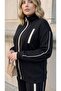 Women's Plus Size Long Sleeve Zipper Detailed Tracksuit Set 8297-27 - 2
