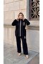 Women's Plus Size Long Sleeve Zipper Detailed Tracksuit Set 8297-27 - 3