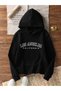 3-Pack Ny Bn La Sweatshirt - Printed Oversized Hooded Sweatshirt - 2