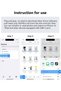قارئ بطاقات SD من نوع USB-C من xdgeLoad لأجهزة iPhone 15/iPad/Mac/الكاميرات، قارئ بطاقات ذاكرة بفتحتين - 7