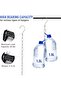 5 Piece Stainless Steel Hanger Chain, Closet Organizer and Storage, Space Saving Hanger, Great for S - 5