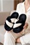 Women'S, Warm, Soft Textured, Comfortable, Strappy, Plush House Slippers - 4