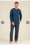 Men'S, Long Sleeve, (Socks Included), Pajama Set (Sizes Listed Separately) - 2