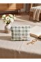 Green Heart Gingham Patterned Handmade Small Wallet - 3