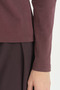 Basic Blouse - Plum - 3