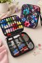 Portable Sewing Kit Floral, Sewing Kit with Bag Comprehensive - 2