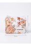 Nostalgic Floral Patterned Handmade Small Wallet - 6