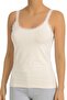 Women's Cotton Undershirt Thin Lace Strap Premium Daily Use (3050)