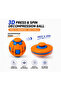 Transformable Magic Ball Fidget Toy with Expanding and Collapsing Shape-Shifting Design, Interactive Deformation Puzzle Ball, Sensory Stress-Relief Hand Toy for Kids and Adults (Orange) - 4