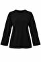 Women's Crew Neck Bat Sleeve Slit Detailed Long Blouse 0250 - 2