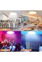 مصباح سقف ذكي LED مثبت بالسقف مقاس 12 بوصة، 40 واط قابل للتعتيم مع واي فاي وتغيير الألوان RGB، طراز C - 5