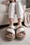 Women'S, Warm, Soft Textured, Comfortable, Strappy, Plush House Slippers - 8