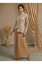 Gold Sequin Embellished Skirt Set – Women's Indian Ethnic Wear
